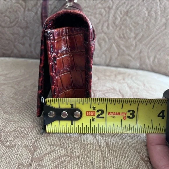 Brahmin Wristlet / Waller Pecan Brown Melbourne Leather - Picture 8 of 9